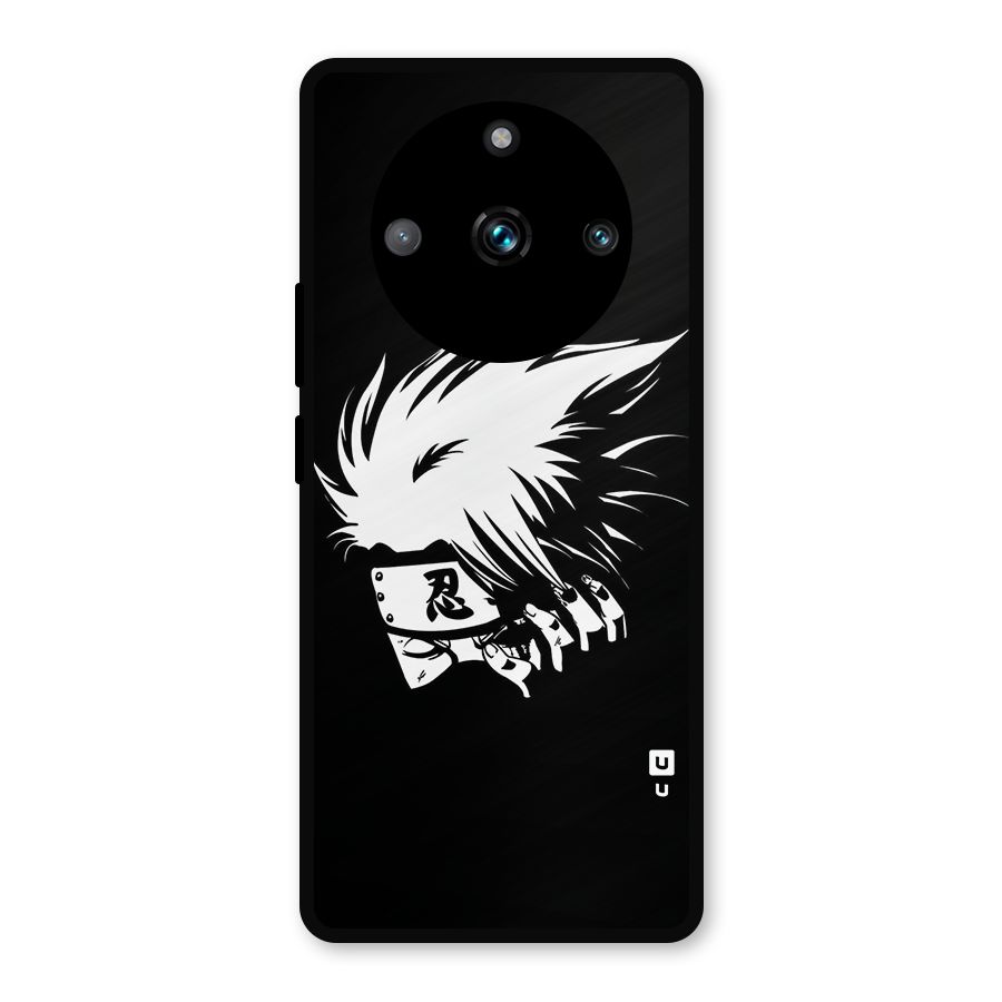 Kakashi Hatake Black Metal Back Case for Realme 11 Pro