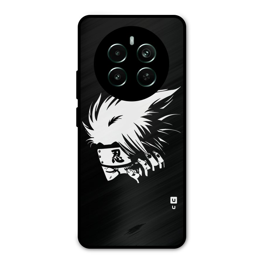 Kakashi Hatake Black Metal Back Case for Realme 12 Pro Plus