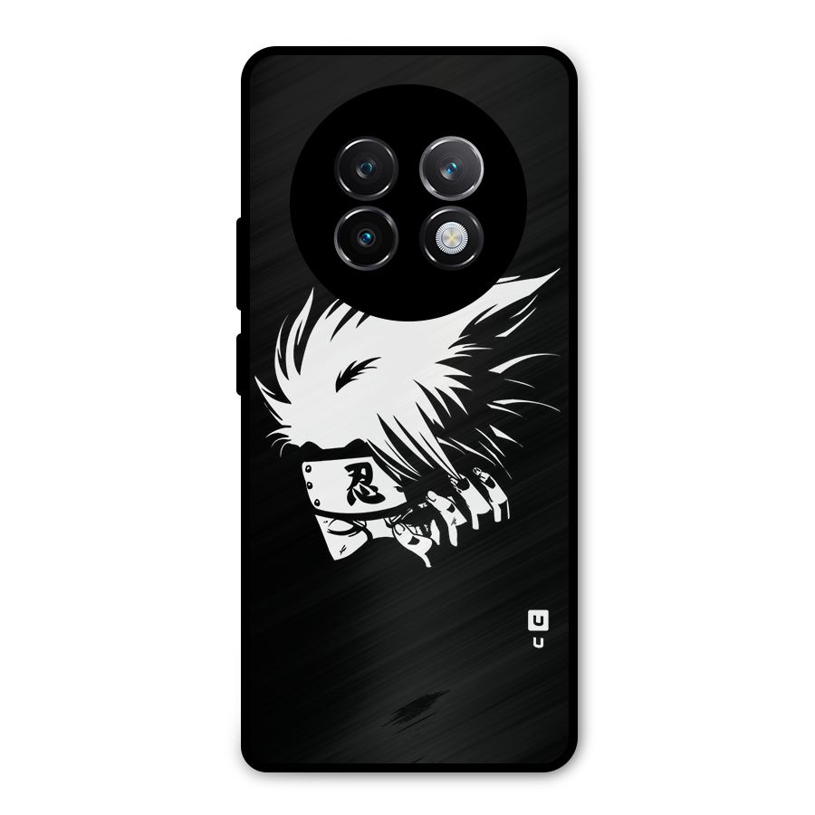 Kakashi Hatake Black Metal Back Case for Realme 13 Plus
