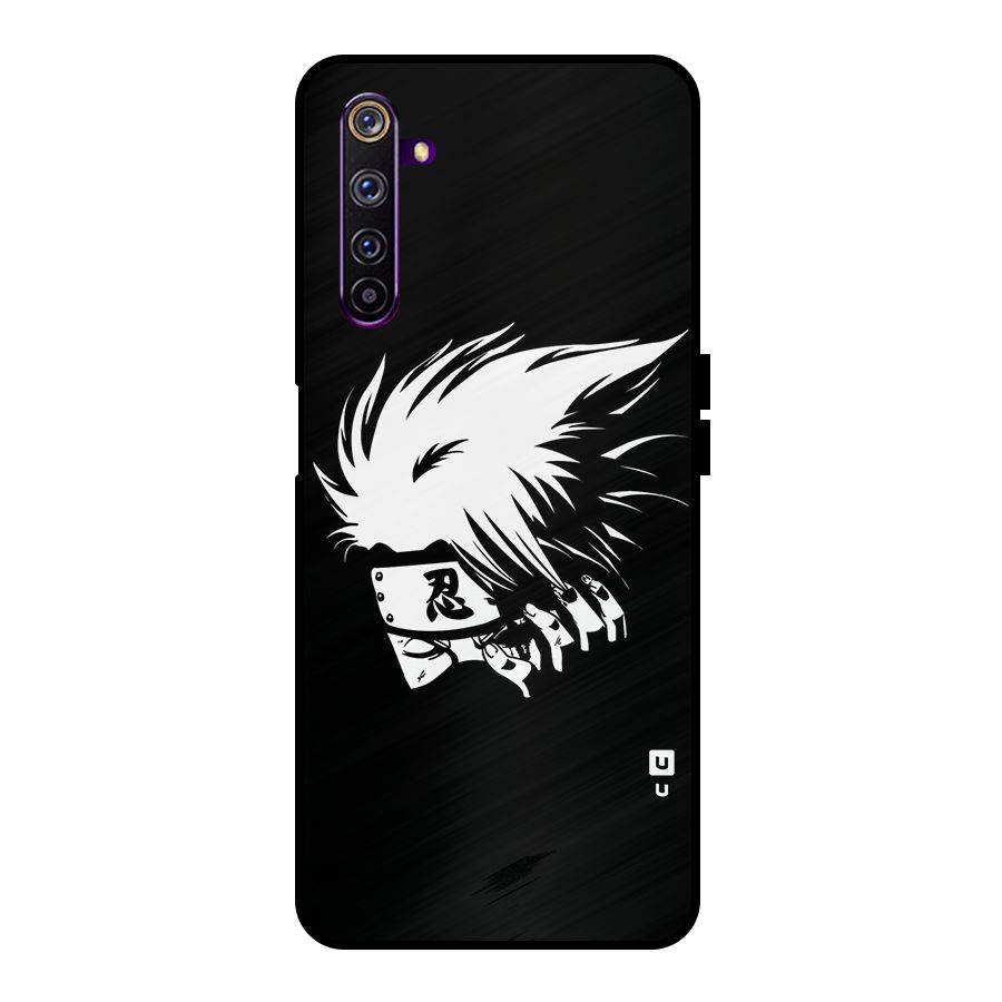 Kakashi Hatake Black Metal Back Case for Realme 6 Pro