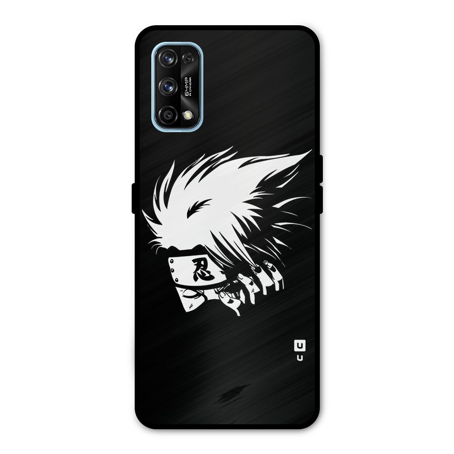 Kakashi Hatake Black Metal Back Case for Realme 7 Pro