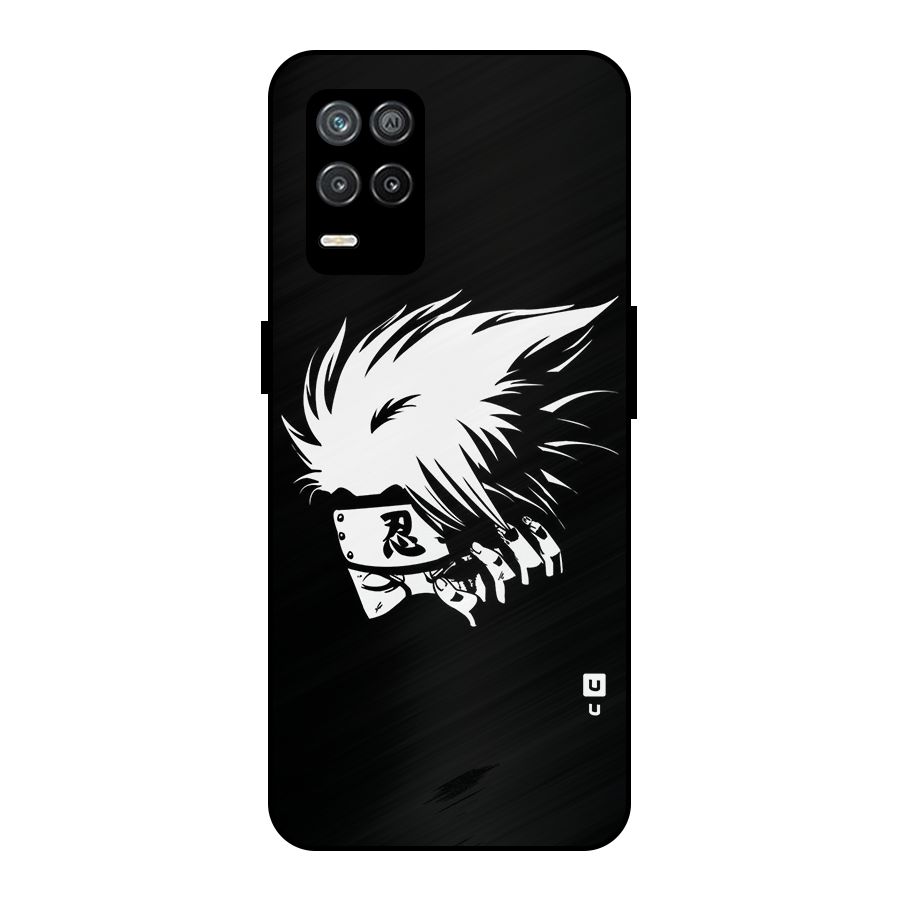 Kakashi Hatake Black Metal Back Case for Realme 8 5G