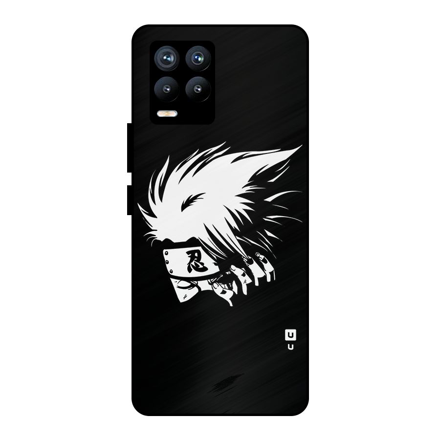 Kakashi Hatake Black Metal Back Case for Realme 8 Pro