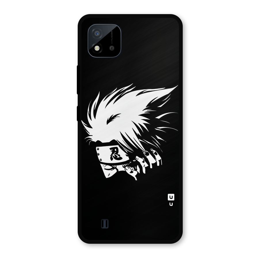 Kakashi Hatake Black Metal Back Case for Realme C11 2021
