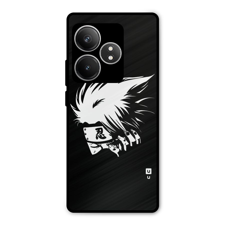 Kakashi Hatake Black Metal Back Case for Realme GT 6T