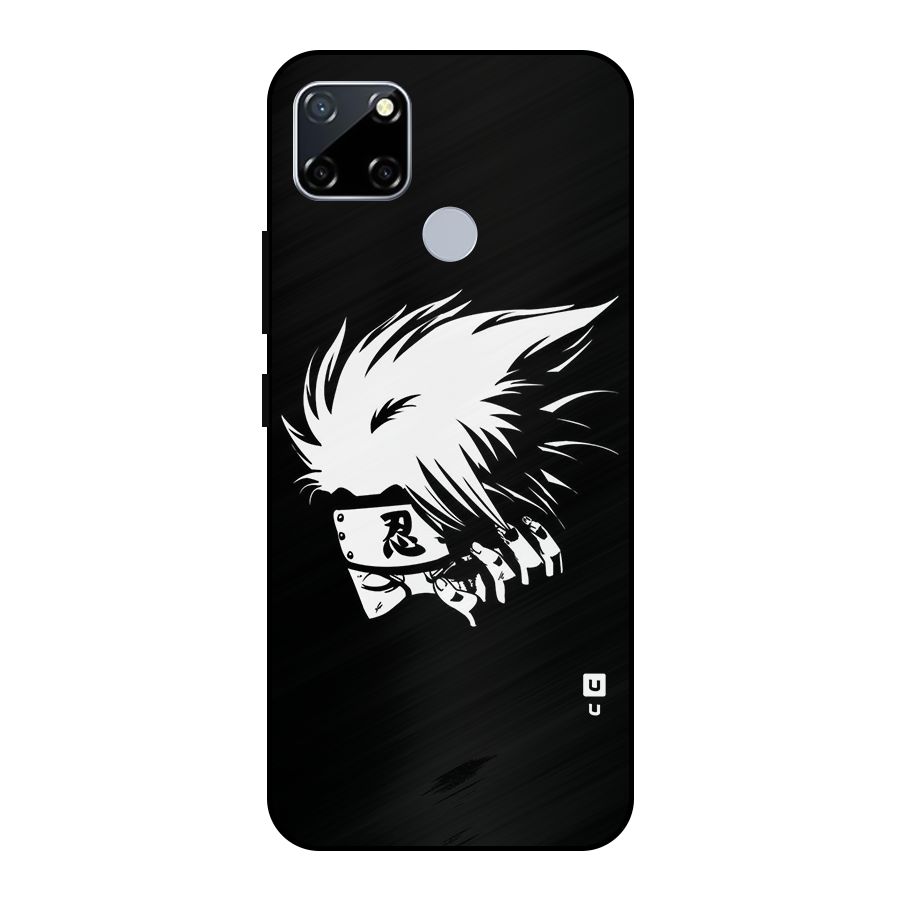 Kakashi Hatake Black Metal Back Case for Realme Narzo 20