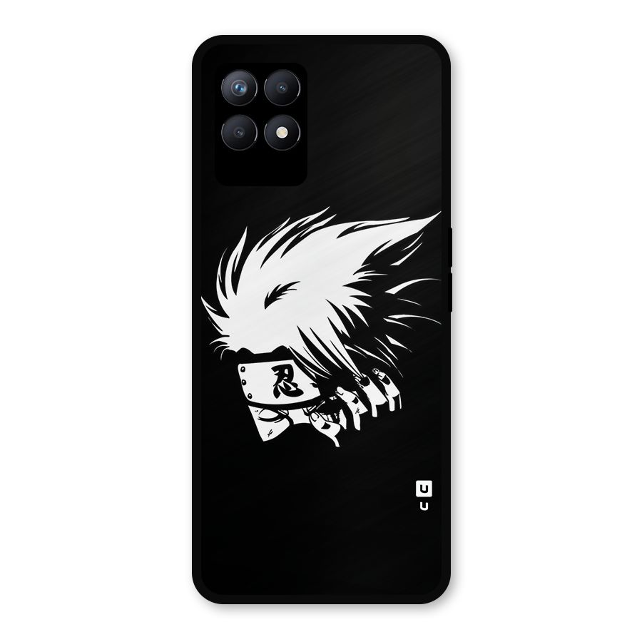 Kakashi Hatake Black Metal Back Case for Realme Narzo 50