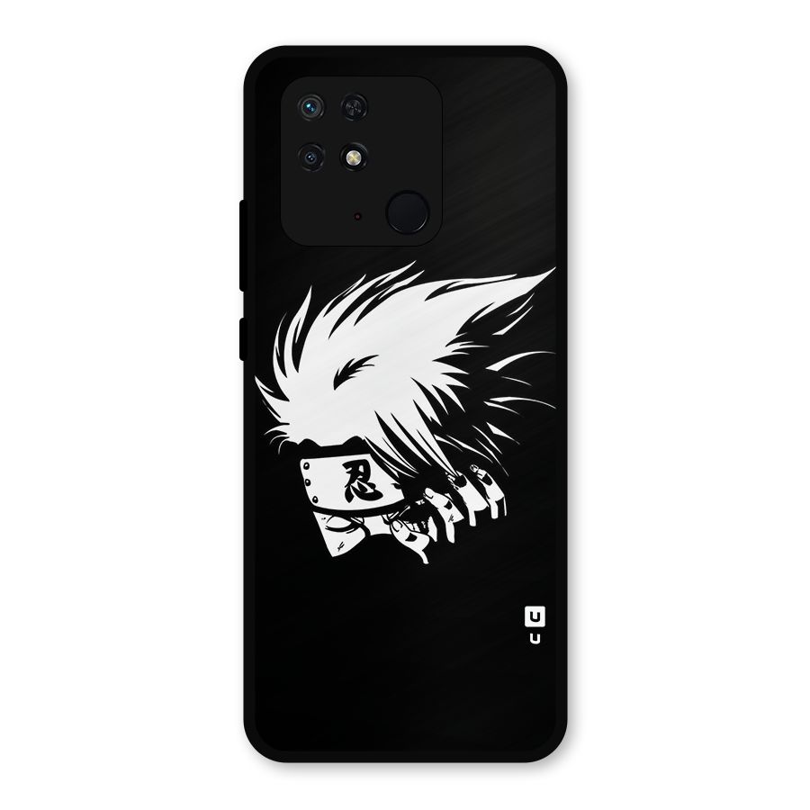 Kakashi Hatake Black Metal Back Case for Redmi 10 Power
