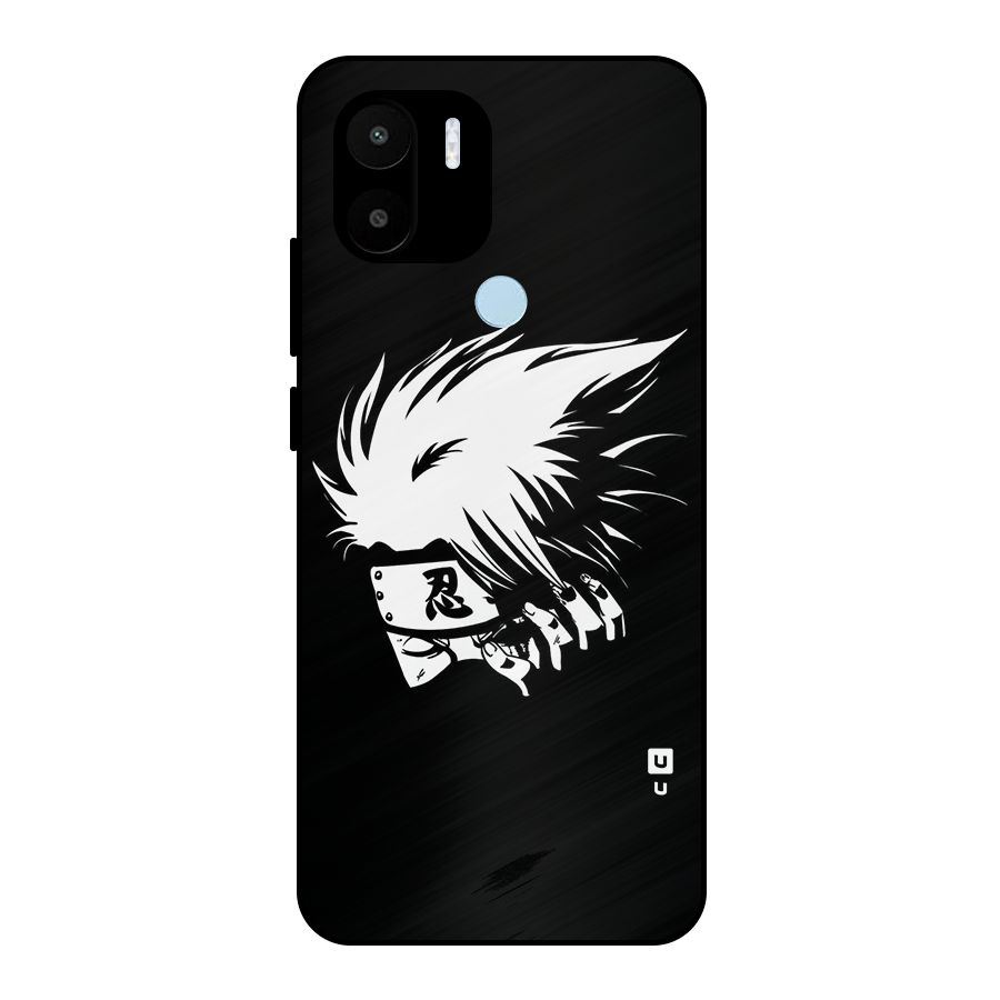 Kakashi Hatake Black Metal Back Case for Redmi A2+