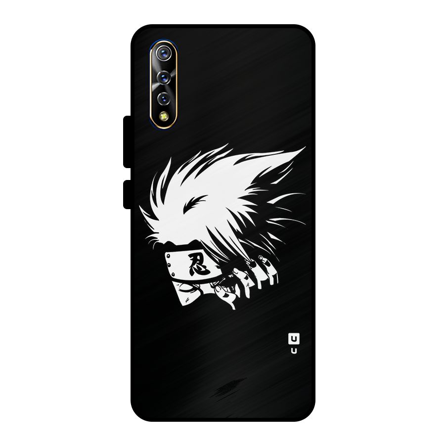 Kakashi Hatake Black Metal Back Case for Vivo S1