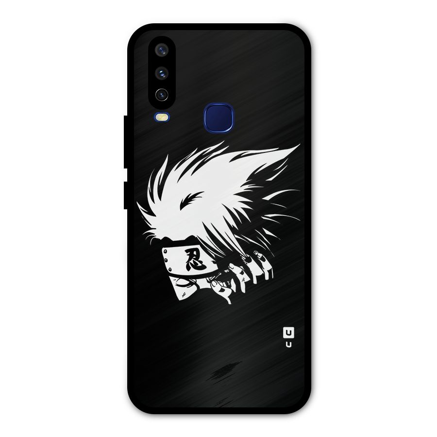 Kakashi Hatake Black Metal Back Case for Vivo V17