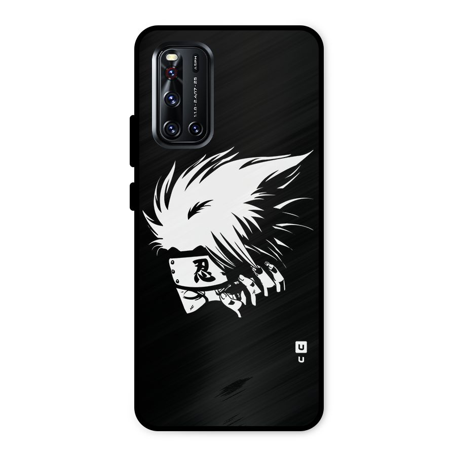 Kakashi Hatake Black Metal Back Case for Vivo V19