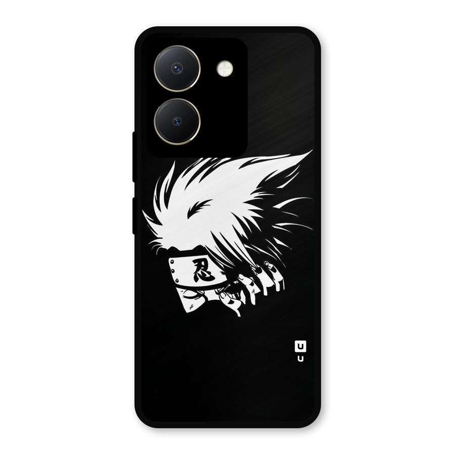 Kakashi Hatake Black Metal Back Case for Vivo Y36