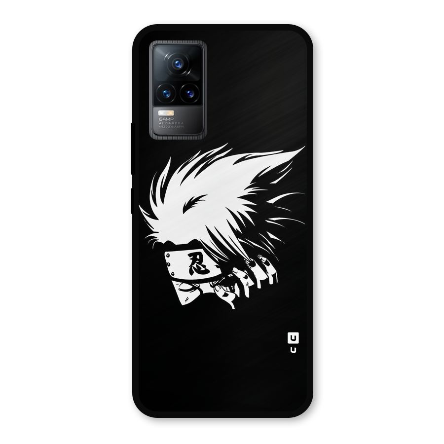 Kakashi Hatake Black Metal Back Case for Vivo Y73