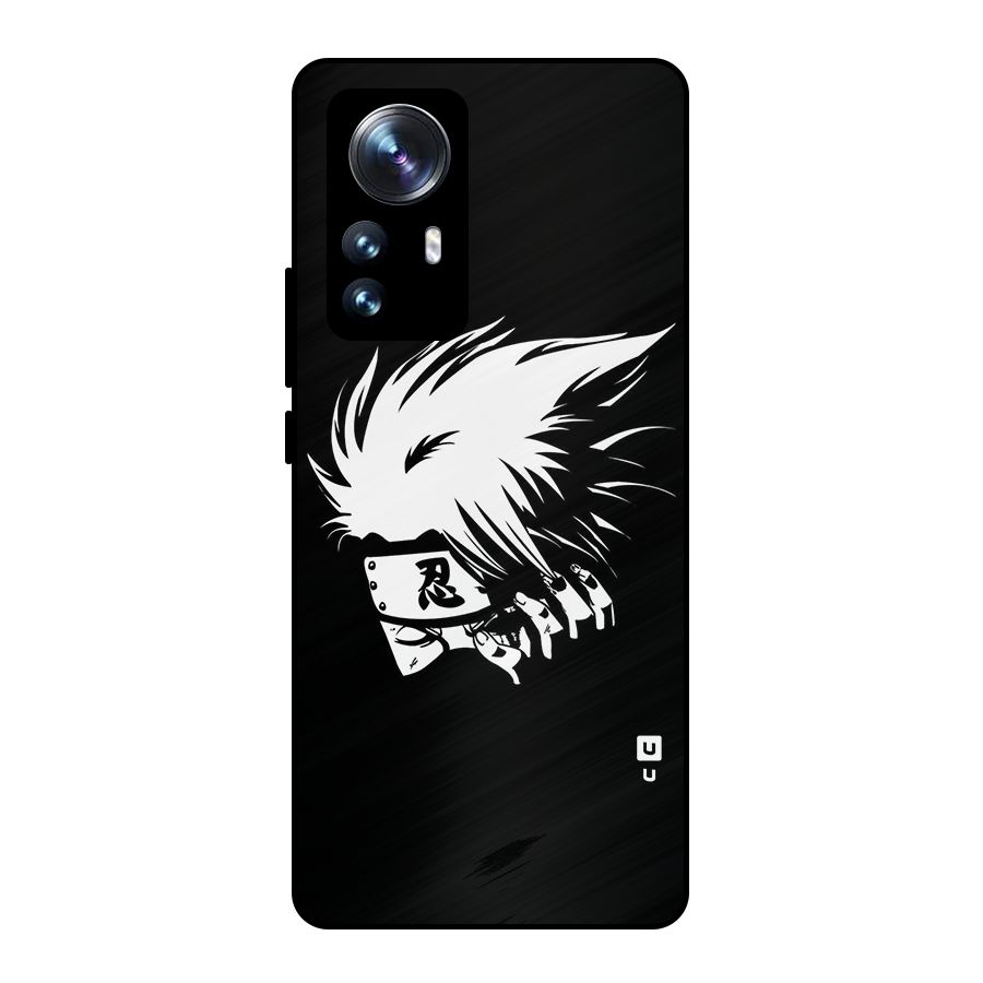 Kakashi Hatake Black Metal Back Case for Xiaomi 12 Pro