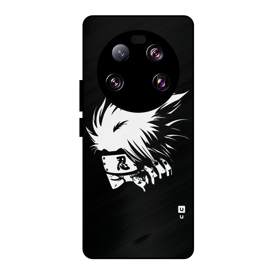 Kakashi Hatake Black Metal Back Case for Xiaomi 13 Ultra