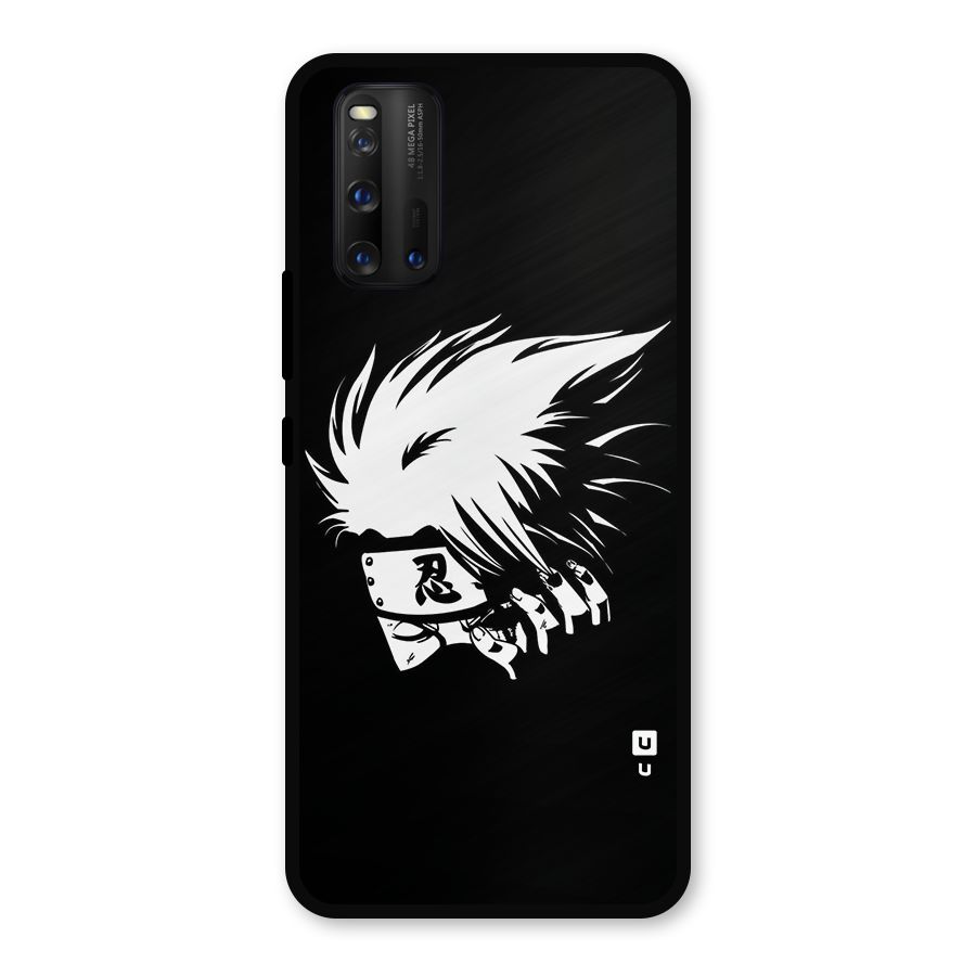 Kakashi Hatake Black Metal Back Case for iQOO 3
