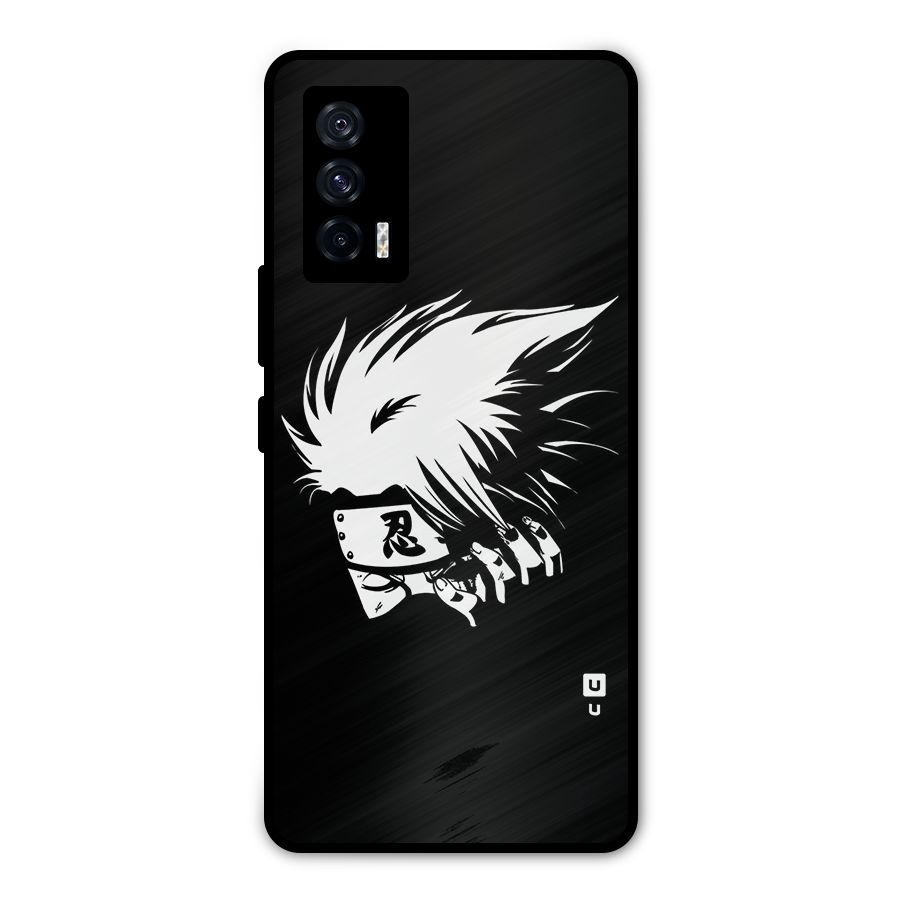 Kakashi Hatake Black Metal Back Case for iQOO 7 5G