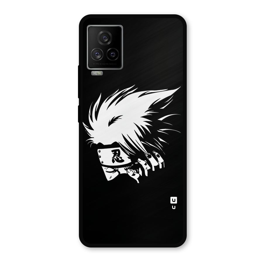 Kakashi Hatake Black Metal Back Case for iQOO 7 Legend 5G