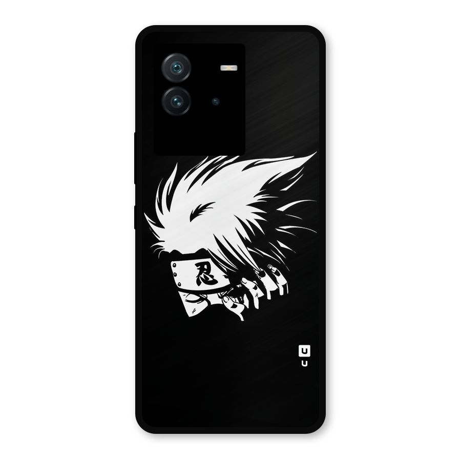 Kakashi Hatake Black Metal Back Case for iQOO Neo 6 5G