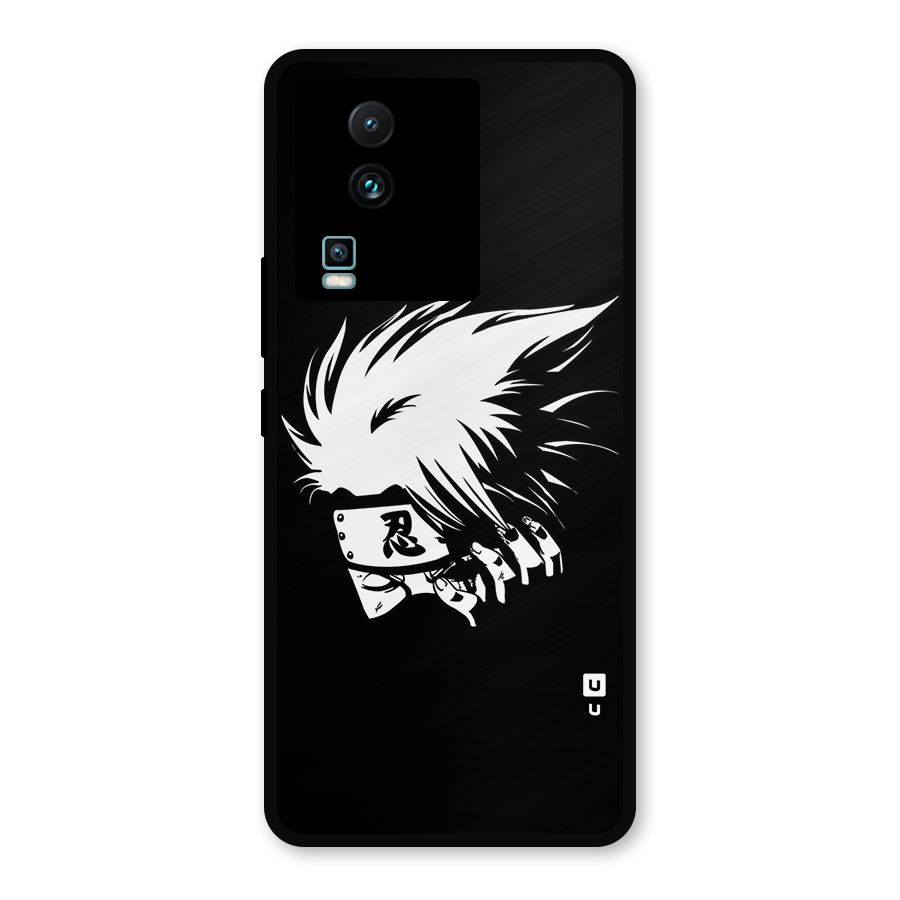 Kakashi Hatake Black Metal Back Case for iQOO Neo 7 Pro