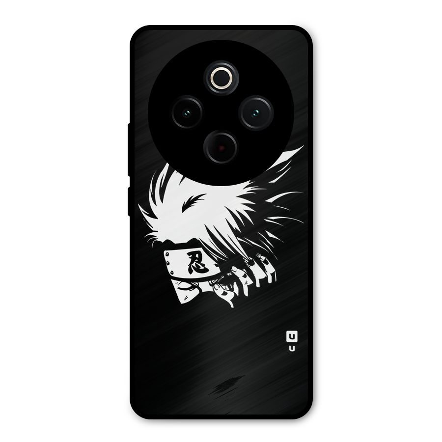 Kakashi Hatake Black Metal Back Case for iQOO Z10
