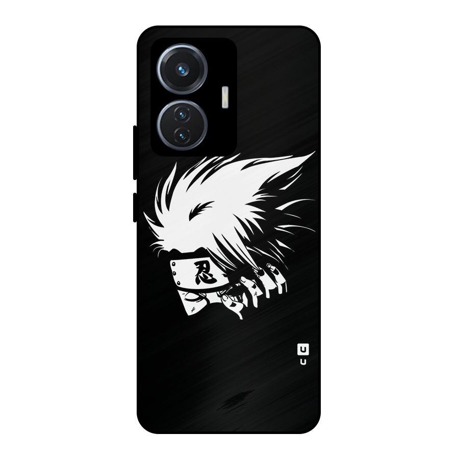 Kakashi Hatake Black Metal Back Case for iQOO Z6 44W