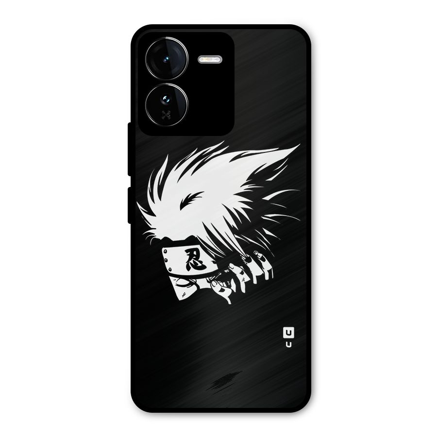 Kakashi Hatake Black Metal Back Case for iQOO Z9