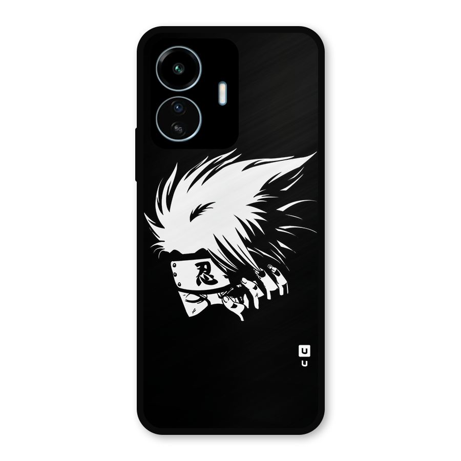 Kakashi Hatake Black Metal Back Case for vivo iQOO Z6 Lite 5G