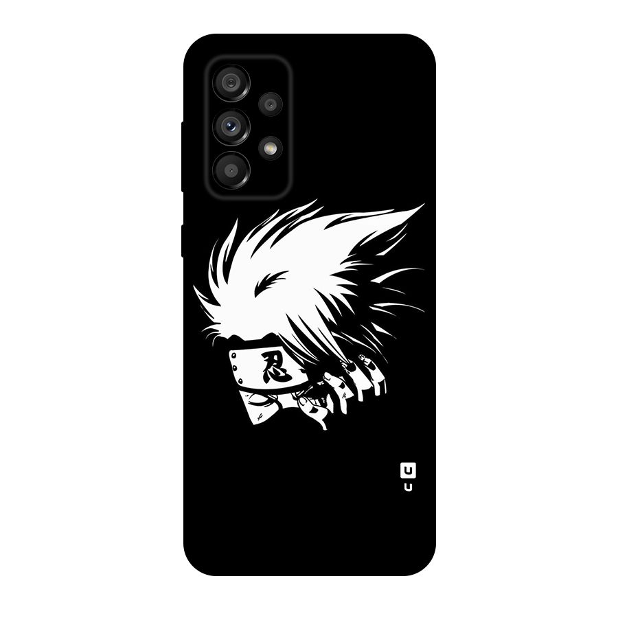 Kakashi Hatake Black Original Polycarbonate Back Case for Galaxy A73 5G