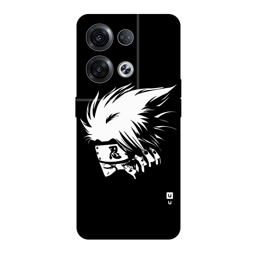 Kakashi Hatake Black Original Polycarbonate Back Case for Oppo Reno8 Pro 5G