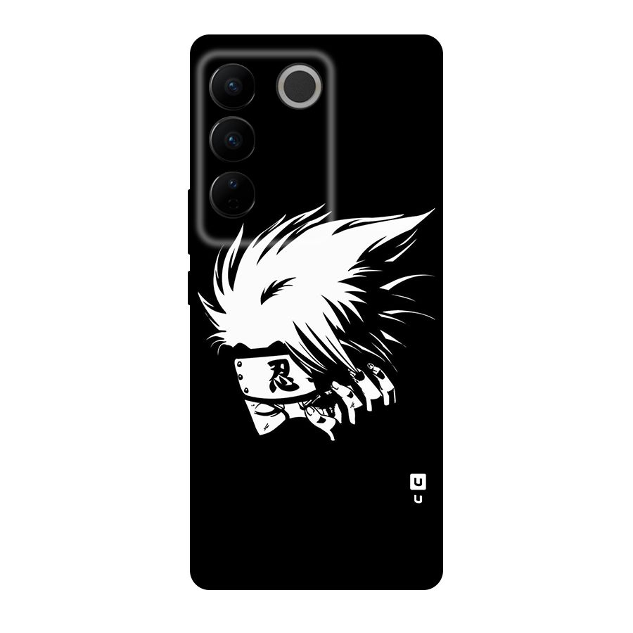 Kakashi Hatake Black Original Polycarbonate Back Case for Vivo V27
