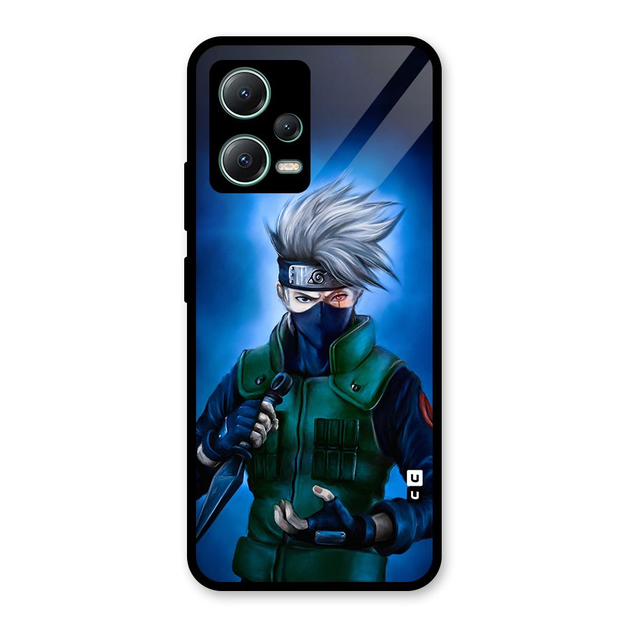 Kakashi Hatake Glass Back Case for Poco X5