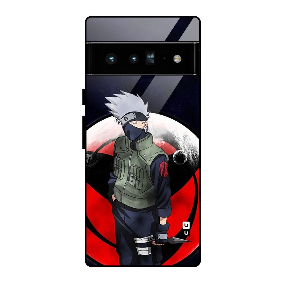 Kakashi Hatake Knife Glass Back Case for Google Pixel 6 Pro