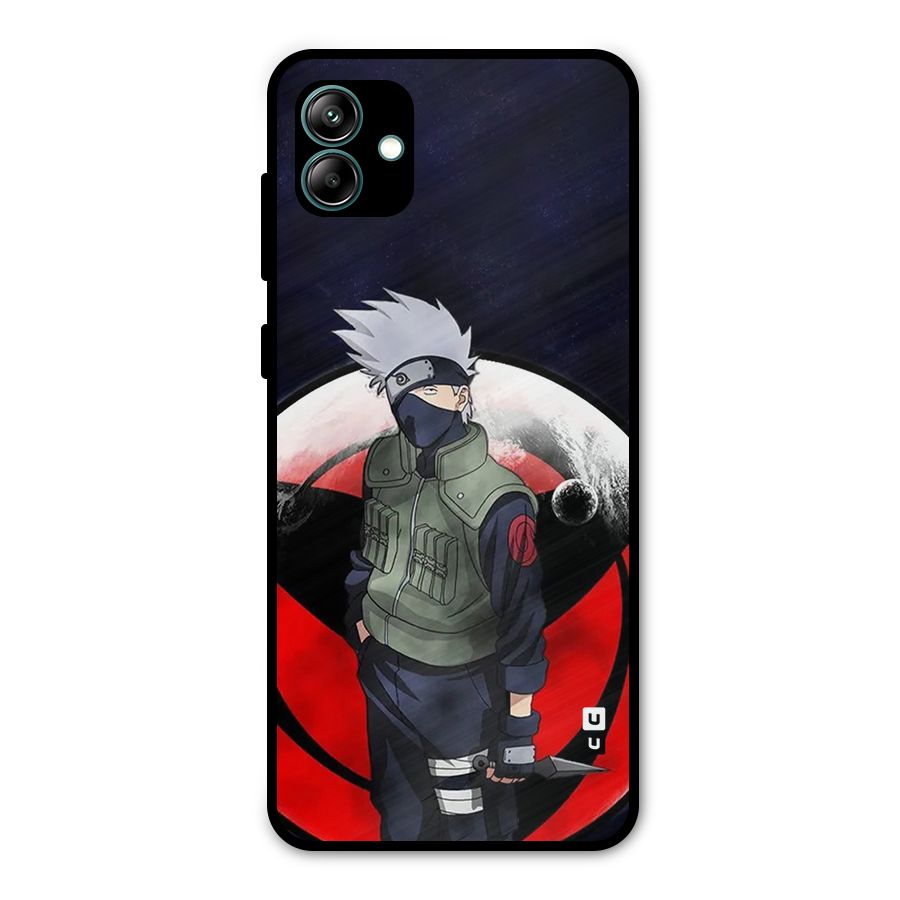 Kakashi Hatake Knife Metal Back Case for Galaxy A04