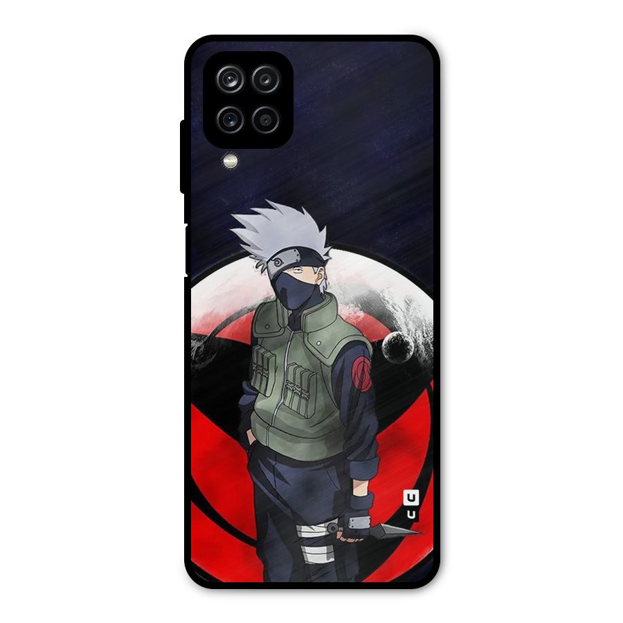 Kakashi Hatake Knife Metal Back Case for Galaxy A12