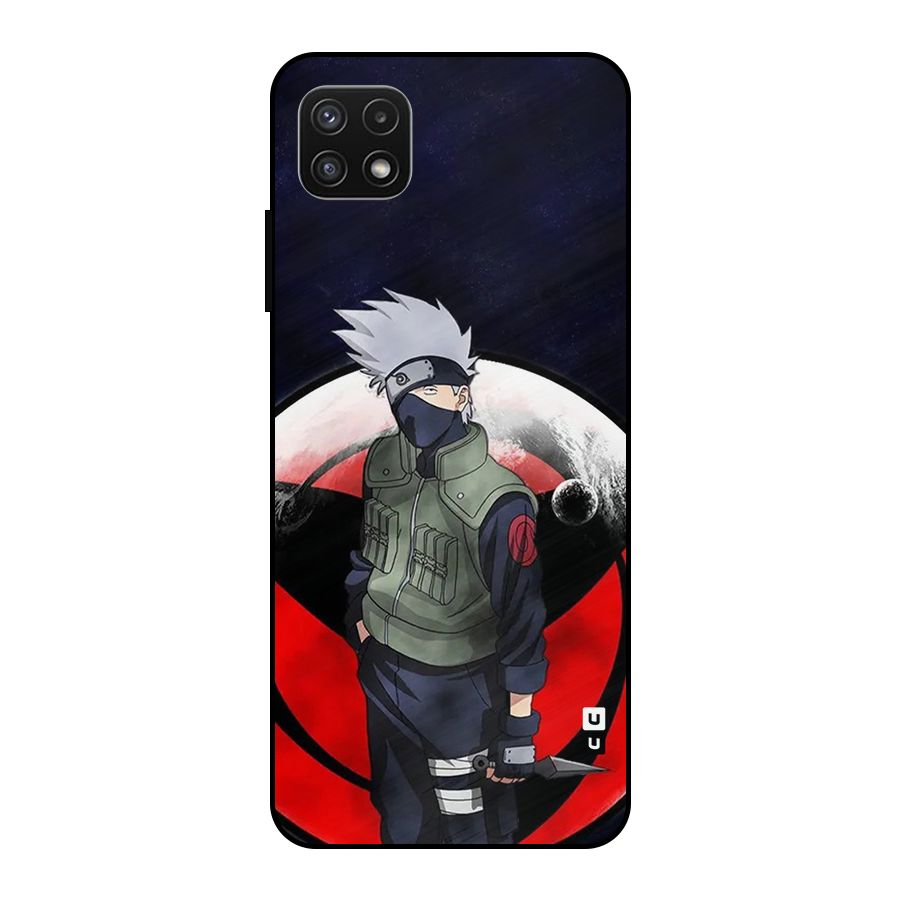 Kakashi Hatake Knife Metal Back Case for Galaxy A22 5G