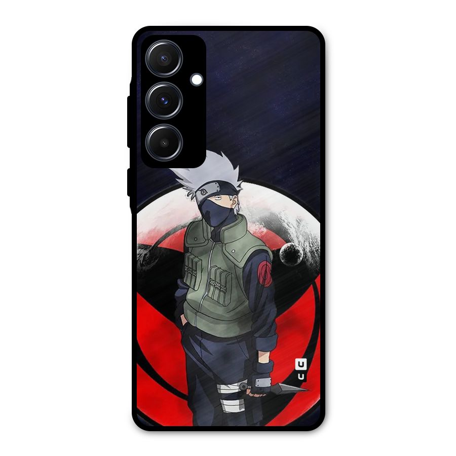 Kakashi Hatake Knife Metal Back Case for Galaxy A55