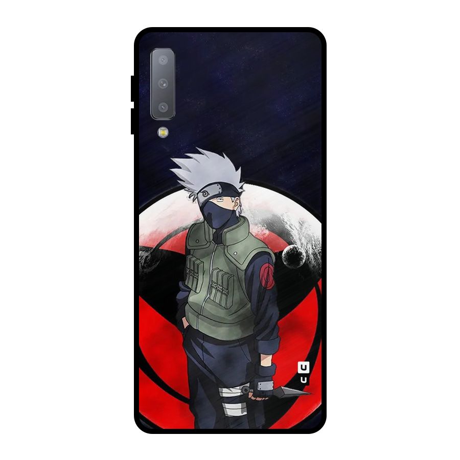Kakashi Hatake Knife Metal Back Case for Galaxy A7 (2018)