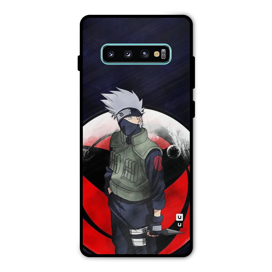 Kakashi Hatake Knife Metal Back Case for Galaxy S10 Plus