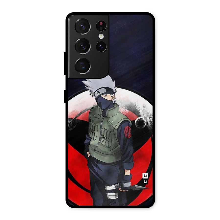 Kakashi Hatake Knife Metal Back Case for Galaxy S21 Ultra 5G