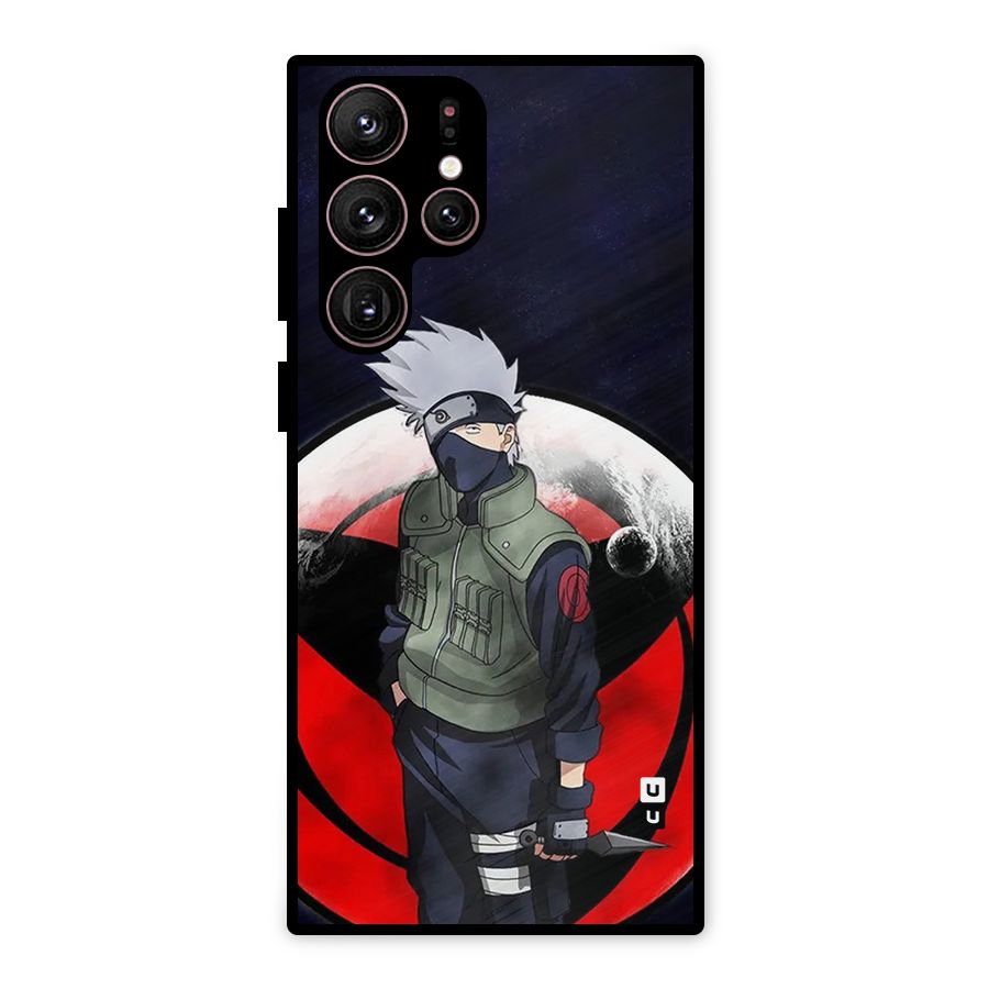 Kakashi Hatake Knife Metal Back Case for Galaxy S22 Ultra 5G