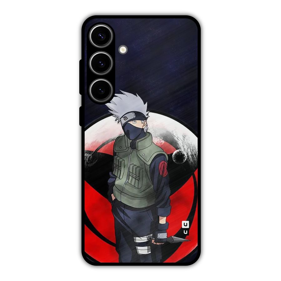 Kakashi Hatake Knife Metal Back Case for Galaxy S24 Plus