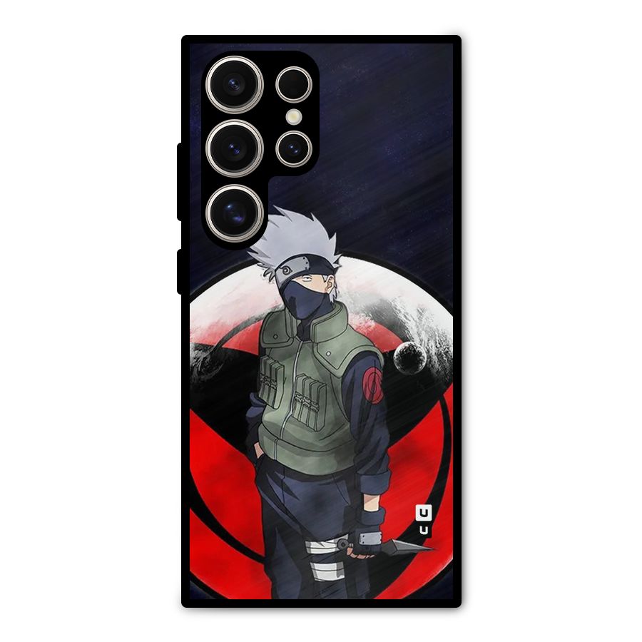 Kakashi Hatake Knife Metal Back Case for Galaxy S24 Ultra