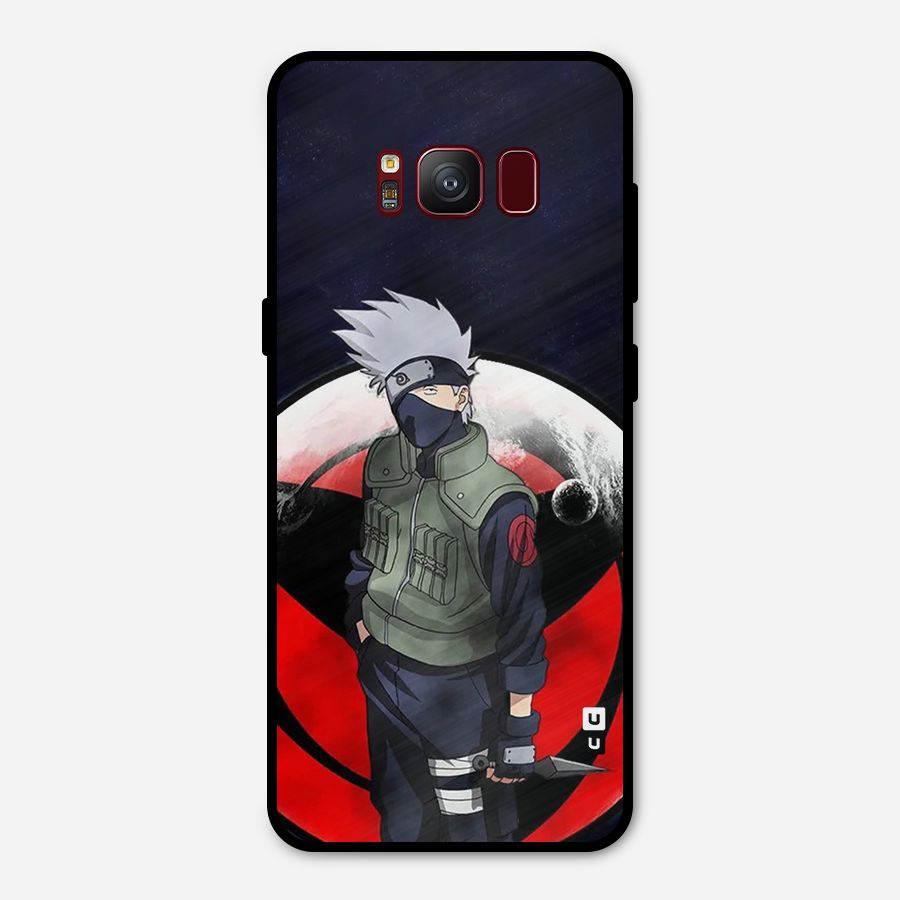 Kakashi Hatake Knife Metal Back Case for Galaxy S8