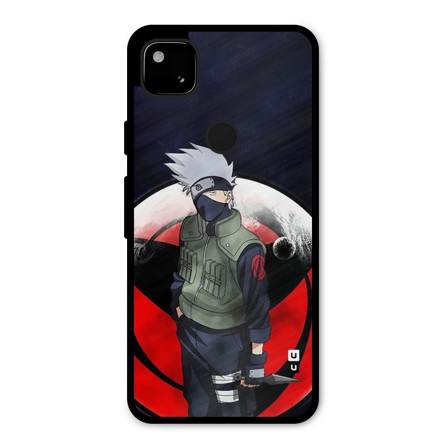 Kakashi Hatake Knife Metal Back Case for Google Pixel 4a