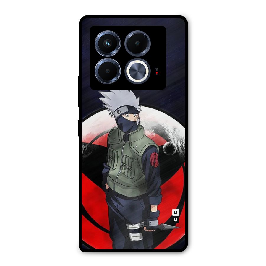 Kakashi Hatake Knife Metal Back Case for Infinix Note 40 5G