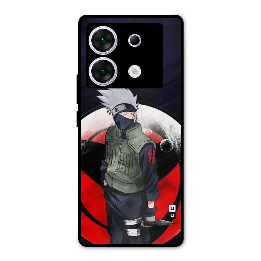 Kakashi Hatake Knife Metal Back Case for Infinix Zero 30 5G