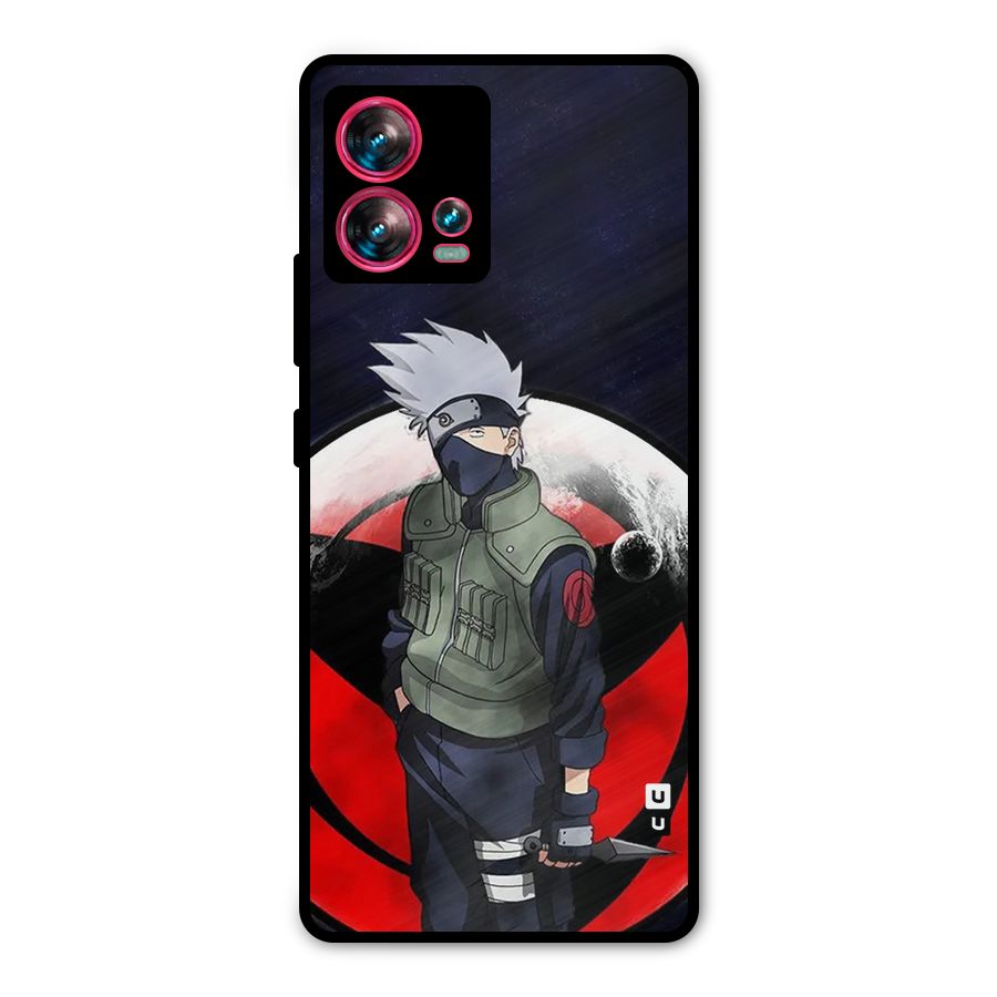 Kakashi Hatake Knife Metal Back Case for Motorola Edge 30 Fusion