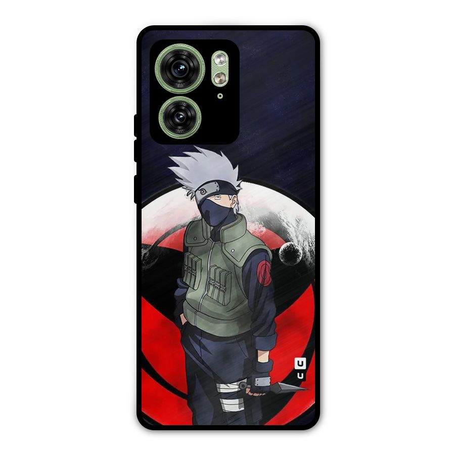 Kakashi Hatake Knife Metal Back Case for Motorola Edge 40 5G